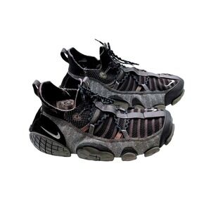 Nike ISPA Link Axis CN2269-003 Men's Size 9 Sneakers Gray Black No Insoles